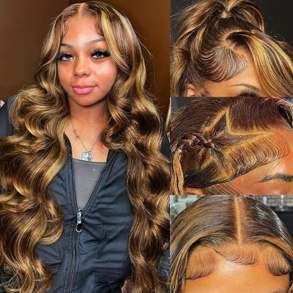30 Inch Honey Blonde Ombre Unit